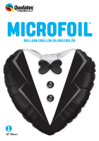 Folienballon Wedding Tuxedo - Hochzeit