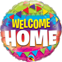 Folienballon Welcome - Welcome home