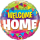 Folienballon Welcome - Welcome home