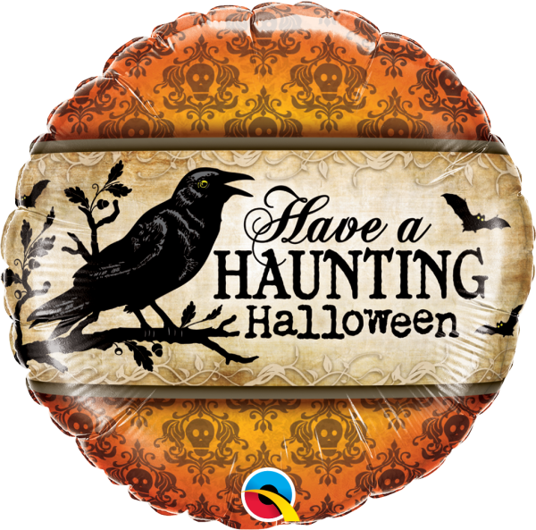 Folienballon Halloween Have a Haunting Halloween