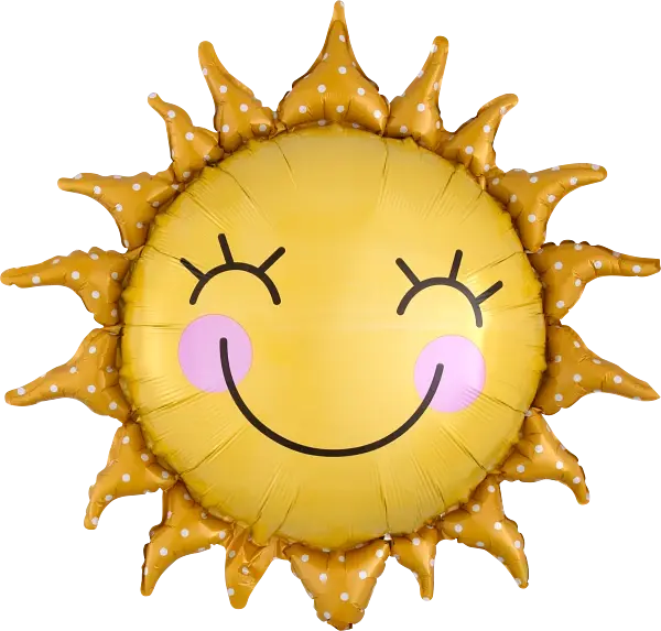 Folienballon Sonne