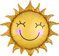 Folienballon Sonne