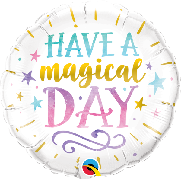 Folienballon HBD - Have a Magical Day