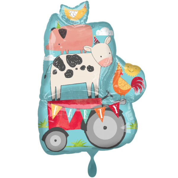 Folienballon Barnyard Birthday - Bauernhof