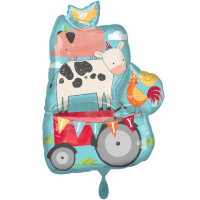 Folienballon Barnyard Birthday - Bauernhof