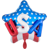 Folienballon USA on Stars & Stripes groß