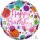 Folienballon HBD - Happy Birthday Polka Dots