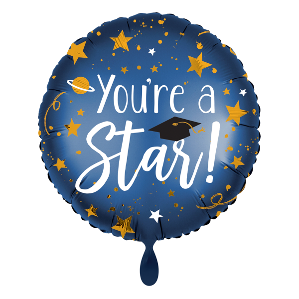 Folienballon Grad - Satin Infused You´re A Star