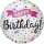 Folienballon HBD - Happy Birthday Sparkle Banner
