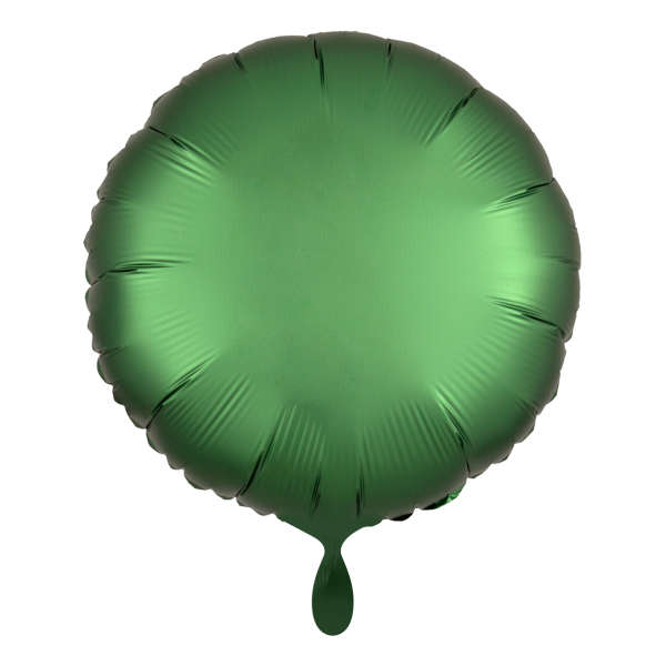 Folienballon SC - Rund Satin Grün
