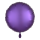 Folienballon SC - Rund Purple Royale Satin