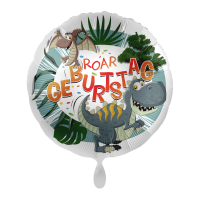 Folienballon HBD - Dinosaurier Geburtstag