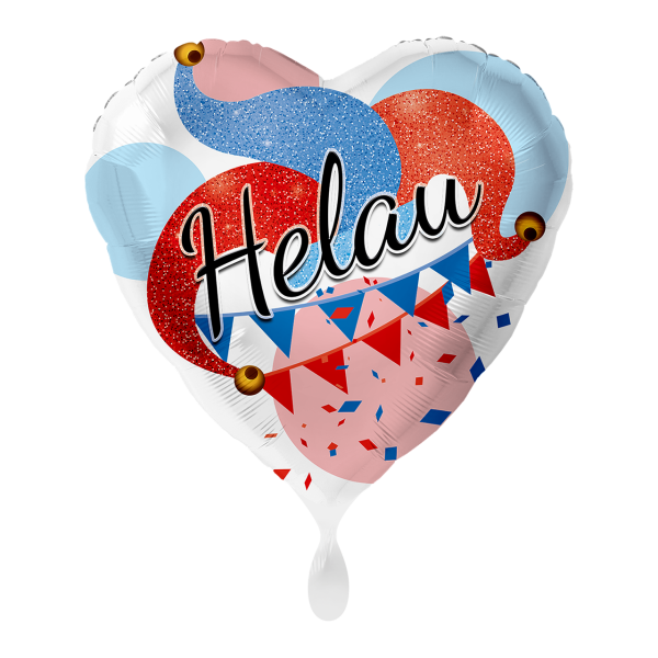 Folienballon Helau