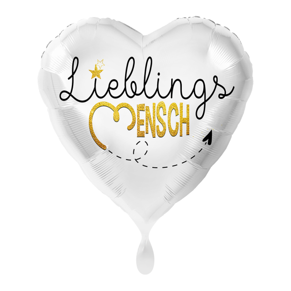 Folienballon Lieblingsmensch