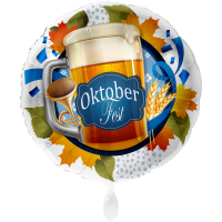Folienballon Oktoberfest Bierglas groß