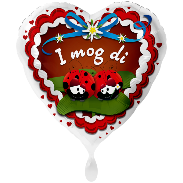 Folienballon I mog Di Marienkäfer