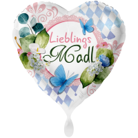 Folienballon Lieblings Madl groß