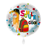 Folienballon Einschulung - Schule ist cool