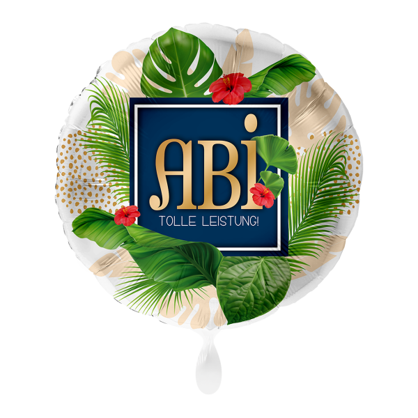 Folienballon Abitur - Karibik