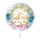 Folienballon Willkommen Zuhause Sterne