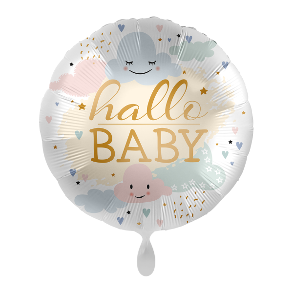 Folienballon Hallo Baby