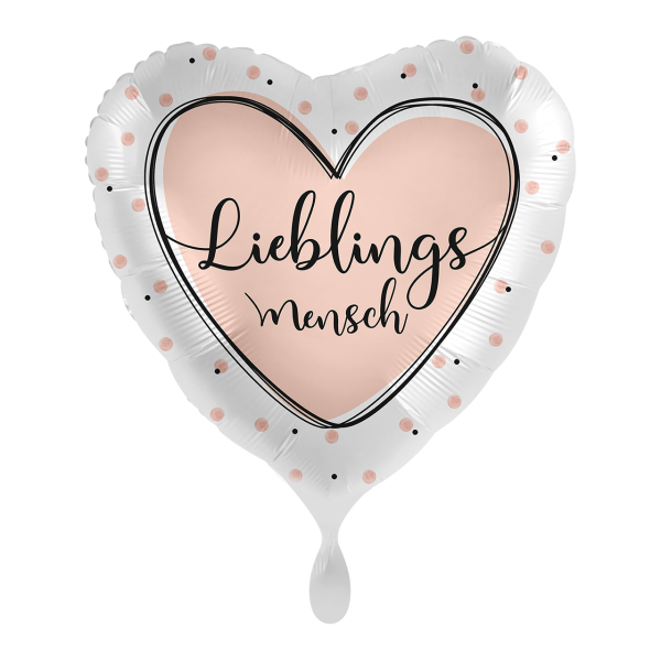 Folienballon Lieblingsmensch