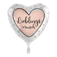 Folienballon Lieblingsmensch