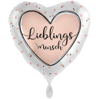 Folienballon Lieblingsmensch groß