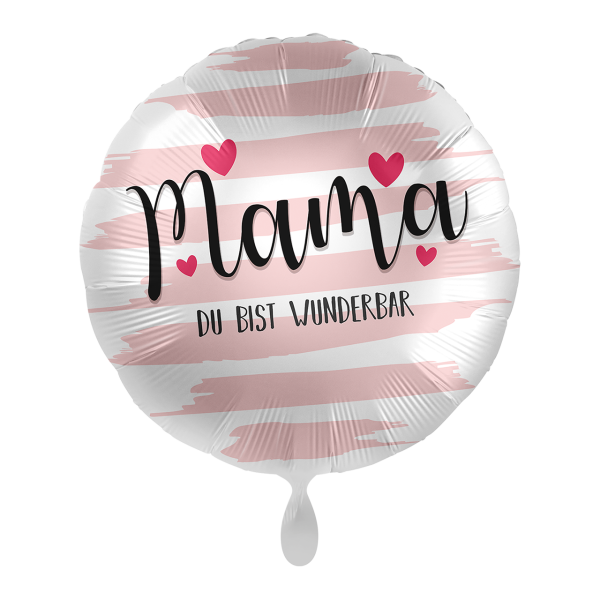 Folienballon Mama Du bist wunderbar