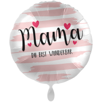 Folienballon Mama Du bist wunderbar