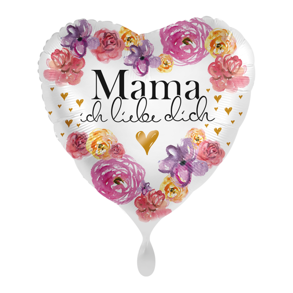 Folienballon Mama Liebe