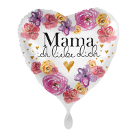 Folienballon Mama Liebe