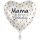 Folienballon Mama Goldschatz groß