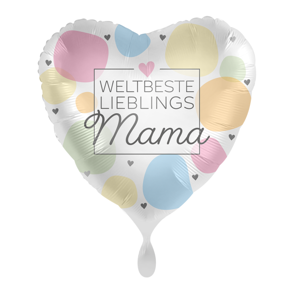 Folienballon HMD - Weltbeste Lieblingsmama