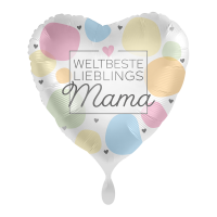 Folienballon HMD - Weltbeste Lieblingsmama