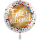 Folienballon Ruhestand Feierabend Konfetti groß