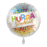 Folienballon Einschulung - Hurra Schulkind