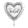 Folienballon Silberhochzeit