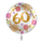 Folienballon Zahl 60 Shiny Dots