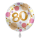 Folienballon Zahl 80 Shiny Dots