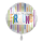 Folienballon Firmung Stripes