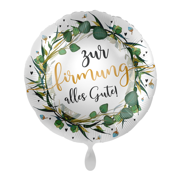 Folienballon Firmung Natural