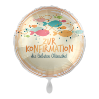 Folienballon Konfirmation Fish Swarm