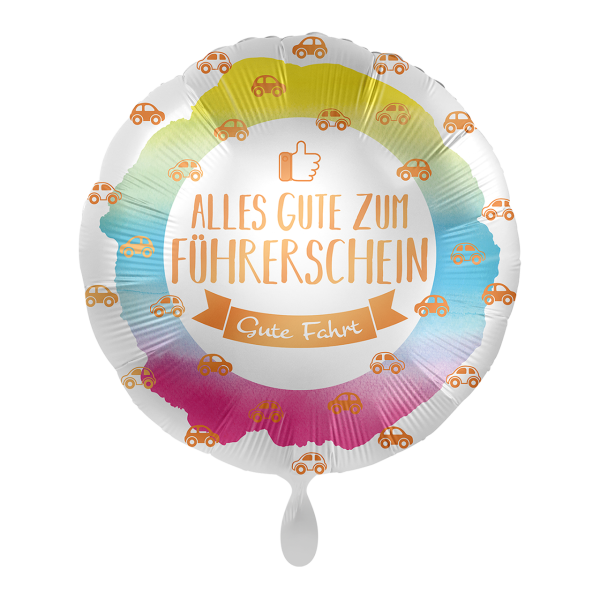Folienballon Alles Gute zum Führerschein