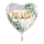 Folienballon Hochzeit - Alles Liebe zur - Eukalyptus