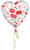 Folienballon Simply said Love