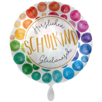 Folienballon Einschulung - Schulkind Herzlichen...