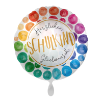 Folienballon Einschulung - Schulkind Herzlichen...