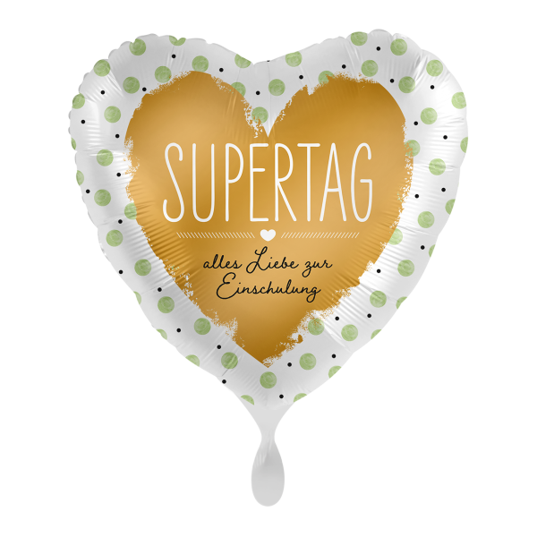 Folienballon Einschulung - Supertag