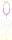 Wunderkerze Zahl 0 Bi-Color gold/pink
